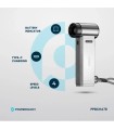 جت فن پاورولوژی مدل Powerology Turbo Jet Fan & Vacuum PPBCHA78 - رنگ نقره‌ای