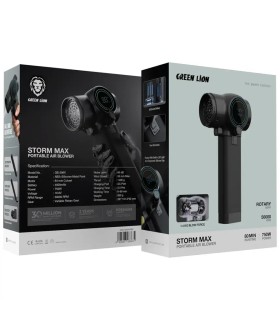 جت فن گرین لاین مدل Green Lion Storm Max Portable Air Blower GNST296AIR - رنگ مشکی