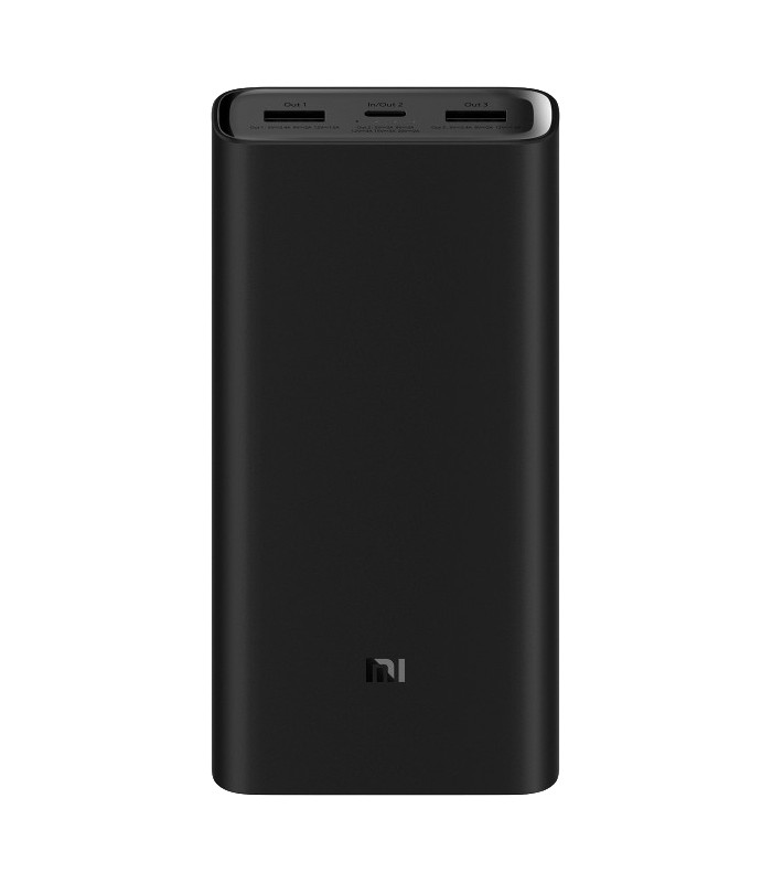 پاوربانک ۲۰ هزار شیائومی مدل Mi 50W Power Bank 20000mAh PB200SZM - رنگ مشکی