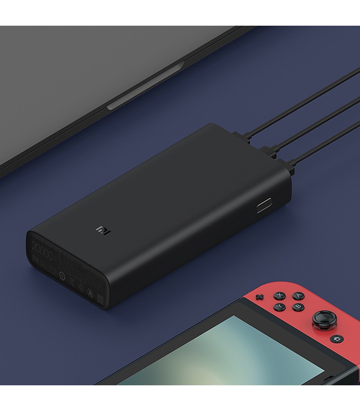 پاوربانک ۲۰ هزار شیائومی مدل Mi 50W Power Bank 20000mAh PB200SZM - رنگ مشکی