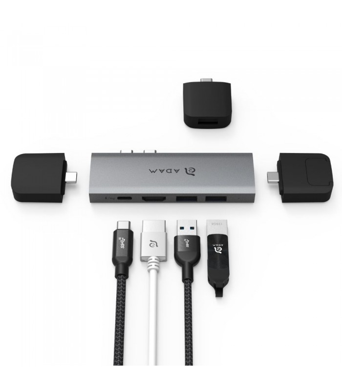 هاب ۱۲ پورت آدام المنتس مدل  Adam Elements CASA HUB 10E USB-C 10 in 2