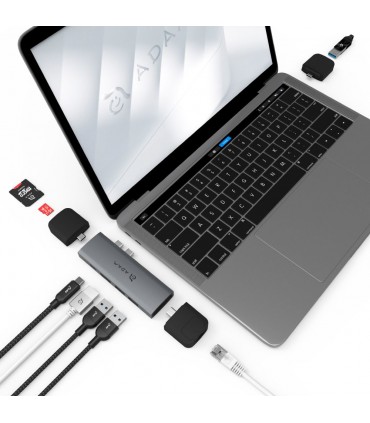 هاب ۱۲ پورت آدام المنتس مدل  Adam Elements CASA HUB 10E USB-C 10 in 2