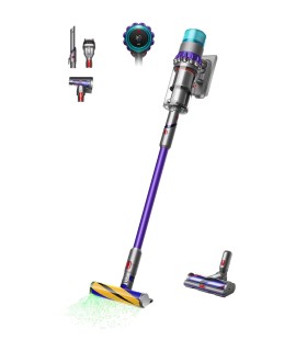 جارو شارژی دایسون رنگ نقره‌ای-بنفش مدل Dyson Gen5detect Absolute | Iron-Purple