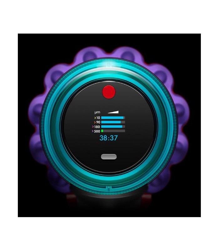 جارو شارژی دایسون رنگ نقره‌ای-بنفش مدل Dyson Gen5detect Absolute | Iron-Purple