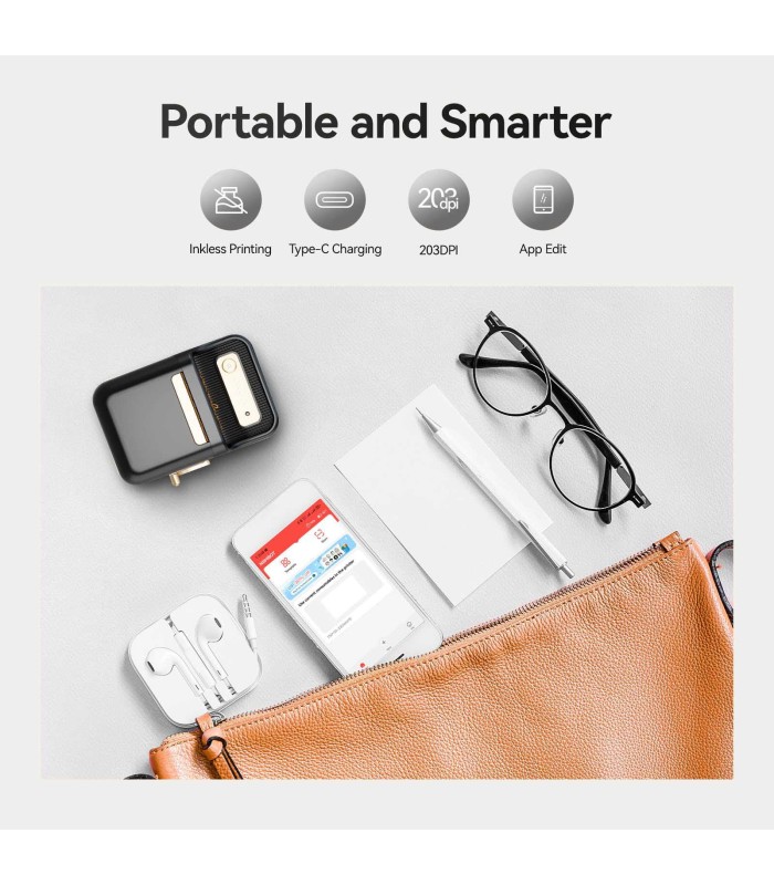 پرینتر و لیبل‌زن حرارتی نیمبات مدل NIIMBOT B21 Smart Label Printer - رنگ قرمز