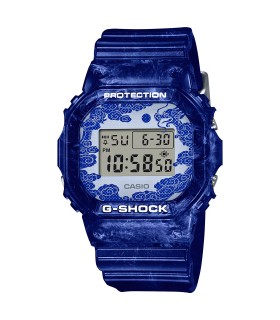 ساعت مچی G-SHOCK | CASIO مدل CASIO-DW-5600BWP-2DR - رنگ آبی