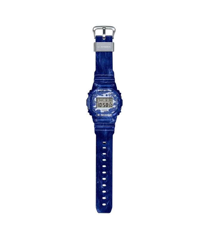 ساعت مچی G-SHOCK | CASIO مدل CASIO-DW-5600BWP-2DR - رنگ آبی