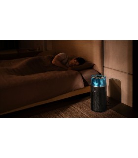 دستگاه تصفیه کننده هوا دایسون مدل Dyson HushJet Compact Purifier HJ10 (رنگ مشکی/فیروزه‌ای)