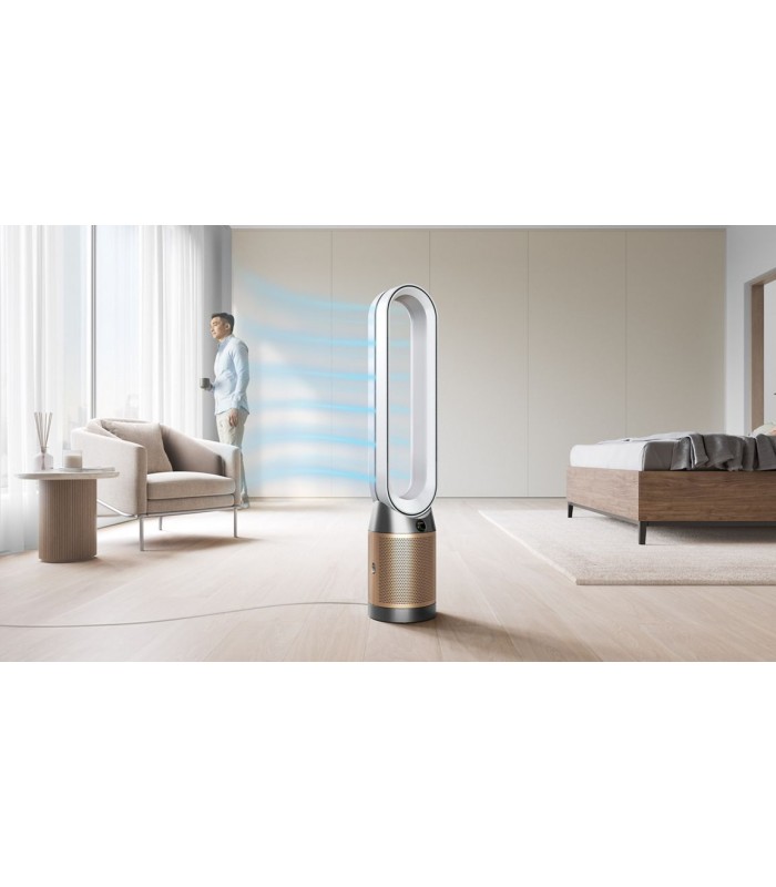 دستگاه تصفیه هوا دایسون مدل Dyson Purifier Cool PC2 De-NOx TP12 (سفید/طلایی)