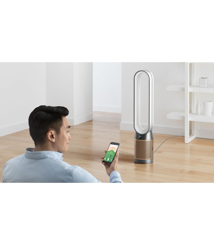 دستگاه تصفیه هوا دایسون مدل Dyson Purifier Cool PC2 De-NOx TP12 (سفید/طلایی)