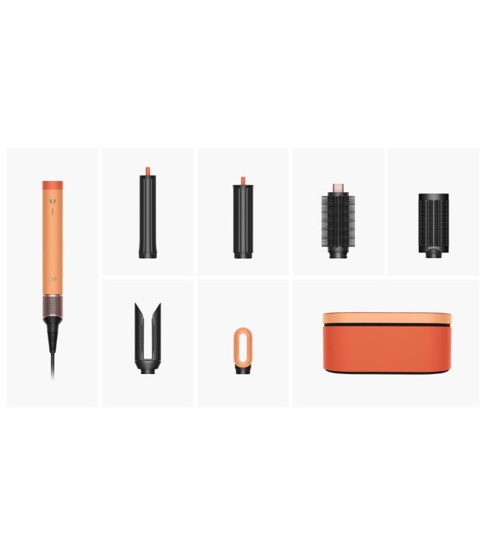حالت دهنده مو و سشوار دایسون مدل Dyson Airwrap Co-anda2x HS09 (Ceramic Apricot/Topaz نارنجی/زردآلویی)