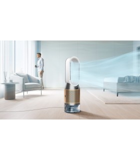 دستگاه تصفیه هوا دایسون مدل Dyson Purifier Humidify+Cool PH2 De-NOx PH05 (سفید/طلایی)
