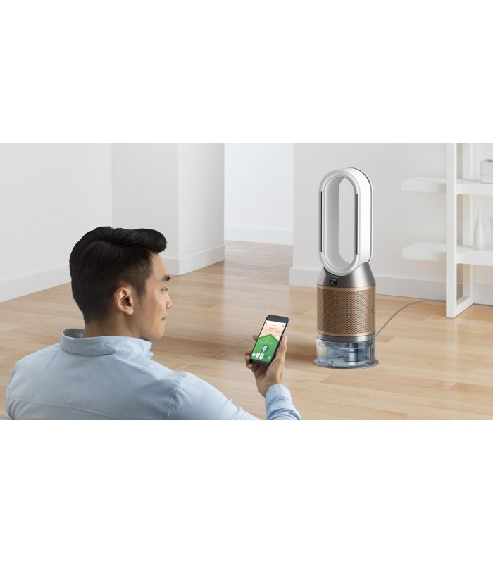 دستگاه تصفیه هوا دایسون مدل Dyson Purifier Humidify+Cool PH2 De-NOx PH05 (سفید/طلایی)