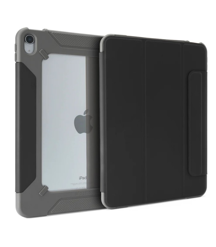 قاب پیپتو مناسب آیپد نسل ۱۰ و A16 مدل Pipetto 360 Rugged Folio Case - رنگ مشکی