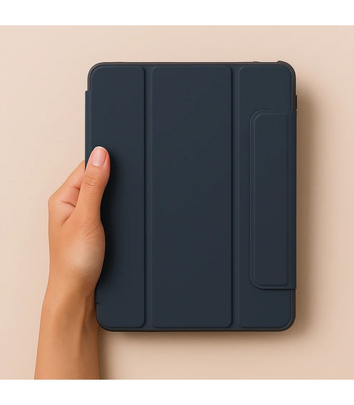 قاب پیپتو مناسب آیپد نسل ۱۰ و A16 مدل Pipetto 360 Rugged Folio Case - رنگ آبی تیره