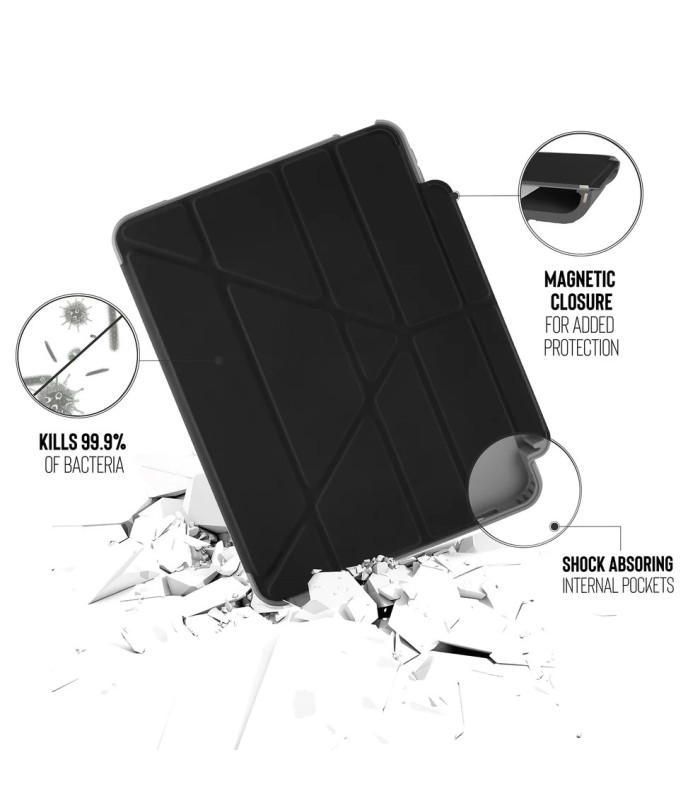 قاب پیپتو مناسب آیپد نسل ۱۰ و A16 مدل Pipetto Origami No2 Pencil Shield Case - رنگ مشکی
