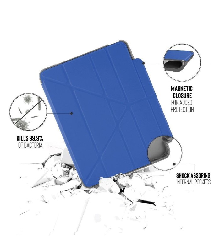 قاب پیپتو مناسب آیپد نسل ۱۰ و A16 مدل Pipetto Origami No2 Pencil Shield Case - رنگ آبی