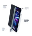 قاب پیپتو مناسب آیپد ایر ۱۱ اینچی M4, M3, M2 مدل Pipetto Origami No4 Slim Folio Case - رنگ آبی تیره