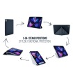قاب پیپتو مناسب آیپد ایر ۱۱ اینچی M4, M3, M2 مدل Pipetto Origami No4 Slim Folio Case - رنگ آبی تیره