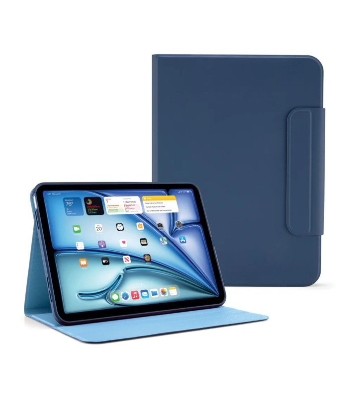 قاب پیپتو مناسب آیپد ایر ۱۱ اینچی M4, M3, M2 مدل Pipetto Origami No5 Rotating Folio Case - رنگ آبی تیره