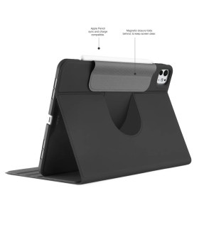 قاب پیپتو مناسب آیپد پرو ۱۱ اینچی M5, M4 مدل Pipetto Origami No5 Rotating Folio Case - رنگ مشکی