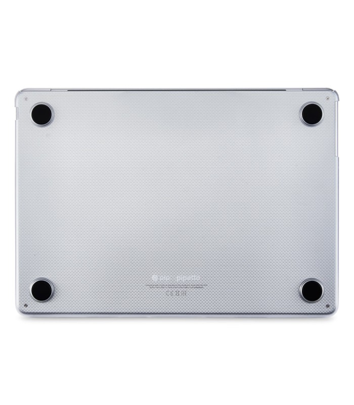 قاب محافظ مک‌بوک پیپتو مناسب مک‌بوک ایر ۱۳ اینچی مدل Pipetto Hardshell Dots Case - رنگ شفاف