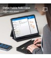 کیبورد زگ مناسب آیپد ایر ۱۱ اینچی M4, M3, M2 مدل ZAGG Pro Keys 2 Tablet Keyboard Case  - رنگ مشکی