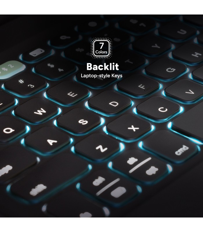 کیبورد زگ مناسب آیپد پرو ۱۱ اینچی M5, M4 مدل ZAGG Pro Keys 2 Tablet Keyboard Case  - رنگ مشکی