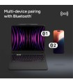 کیبورد زگ مناسب آیپد پرو ۱۳ اینچی M5, M4 مدل ZAGG Pro Keys 2 Tablet Keyboard Case  - رنگ مشکی