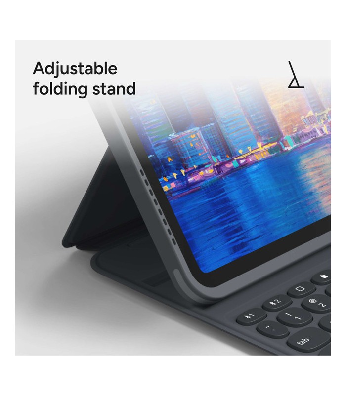 کیبورد زگ مناسب آیپد نسل ۱۰ و A16 مدل ZAGG Pro Keys Tablet Keyboard Case  - رنگ مشکی