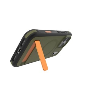 قاب مگ‌سیف آیفون زگ مدل ZAGG Sedona Snap Case with Kickstand مناسب آیفون ۱۷ پرومکس - رنگ سبز یشمی
