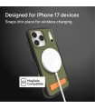 قاب مگ‌سیف آیفون زگ مدل ZAGG Sedona Snap Case with Kickstand مناسب آیفون ۱۷ پرومکس - رنگ سبز یشمی