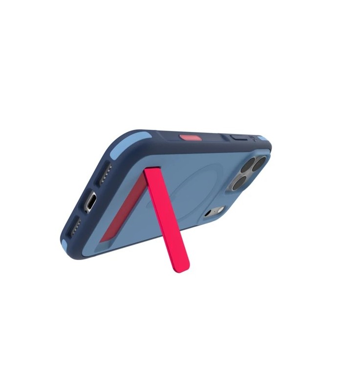 قاب مگ‌سیف آیفون زگ مدل ZAGG Sedona Snap Case with Kickstand مناسب آیفون ۱۷ پرومکس - رنگ آبی