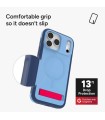 قاب مگ‌سیف آیفون زگ مدل ZAGG Sedona Snap Case with Kickstand مناسب آیفون ۱۷ پرومکس - رنگ آبی
