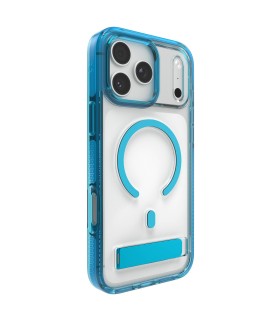 قاب مگ‌سیف آیفون زگ مدل ZAGG Santa Cruz Snap Case with Kickstand مناسب آیفون ۱۷ پرومکس - رنگ آبی