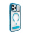قاب مگ‌سیف آیفون زگ مدل ZAGG Santa Cruz Snap Case with Kickstand مناسب آیفون ۱۷ پرومکس - رنگ آبی