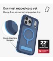 قاب مگ‌سیف آیفون زگ مدل ZAGG Rainier Snap with Kickstand مناسب آیفون ۱۷ پرومکس - رنگ آبی