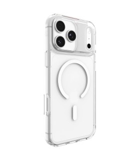 قاب مگ‌سیف آیفون زگ مدل ZAGG Crystal Palace Lite C-Snap Case مناسب آیفون ۱۷ پرومکس - رنگ شفاف