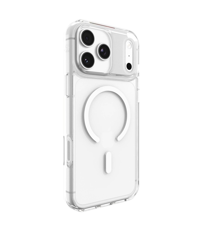 قاب مگ‌سیف آیفون زگ مدل ZAGG Crystal Palace Lite C-Snap Case مناسب آیفون ۱۷ پرومکس - رنگ شفاف