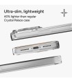 قاب مگ‌سیف آیفون زگ مدل ZAGG Crystal Palace Lite Snap Case مناسب آیفون ۱۷ پرومکس - رنگ شفاف