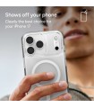 قاب مگ‌سیف آیفون زگ مدل ZAGG Crystal Palace Lite Snap Case مناسب آیفون ۱۷ پرومکس - رنگ شفاف