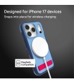 قاب مگ‌سیف آیفون زگ مدل ZAGG Sedona Snap Case with Kickstand مناسب آیفون 17 پرو - رنگ آبی