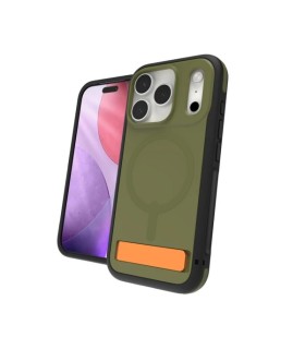 قاب مگ‌سیف آیفون زگ مدل ZAGG Sedona Snap Case with Kickstand مناسب آیفون ۱۷ پرو - رنگ سبز یشمی