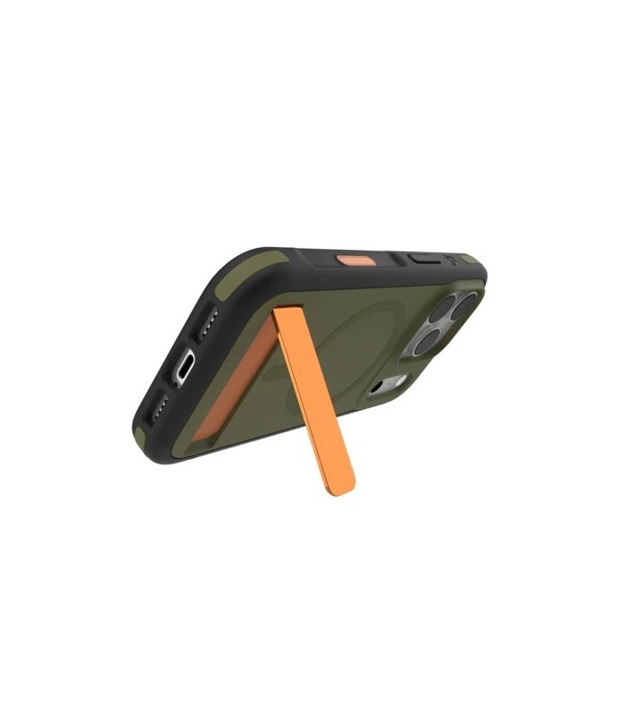 قاب مگ‌سیف آیفون زگ مدل ZAGG Sedona Snap Case with Kickstand مناسب آیفون ۱۷ پرو - رنگ سبز یشمی