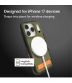 قاب مگ‌سیف آیفون زگ مدل ZAGG Sedona Snap Case with Kickstand مناسب آیفون ۱۷ پرو - رنگ سبز یشمی