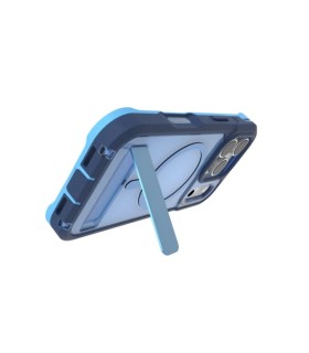 قاب مگ‌سیف آیفون زگ مدل ZAGG Rainier Snap with Kickstand مناسب آیفون ۱۷ پرو - رنگ آبی