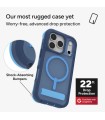 قاب مگ‌سیف آیفون زگ مدل ZAGG Rainier Snap with Kickstand مناسب آیفون ۱۷ پرو - رنگ آبی