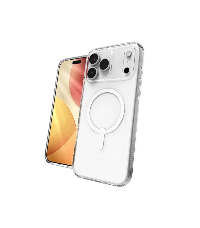 قاب مگ‌سیف آیفون زگ مدل ZAGG Luxe Snap Case مناسب آیفون ۱۷ پرومکس - رنگ شفاف