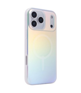 قاب مگ‌سیف آیفون زگ مدل ZAGG Milan Snap Case مناسب آیفون ۱۷ پرومکس - رنگ رنگین‌کمانی