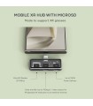 هاب ۳ در ۱ ساتچی مدل Satechi Mobile XR Hub with microSD Reader